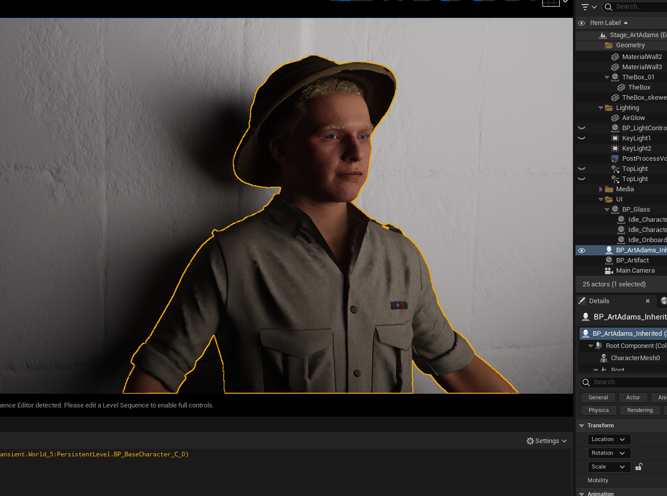 Glass end environment dev